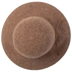 Women's Soft Wool Blend Hat with Leather Cord Trim San Diego Hat Park Lane image-2