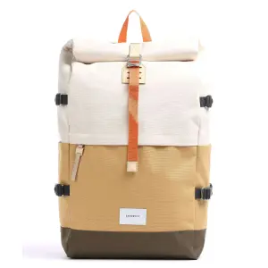 Backpack Sandqvist Bernt Multi Yellow/Sand/Olive image-0