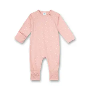Baby girl long sleeve romper Sanetta Allover image-0