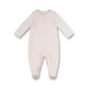 Baby girl long sleeve romper Sanetta image-1