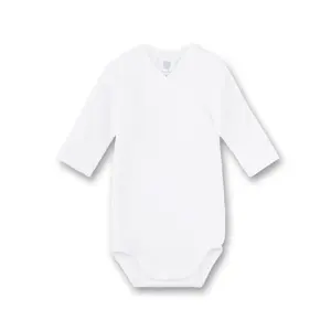 Baby long sleeve bodysuit Sanetta Wrapover image-0