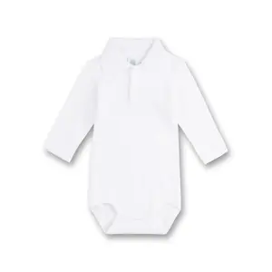Baby long sleeve polo body Sanetta image-0