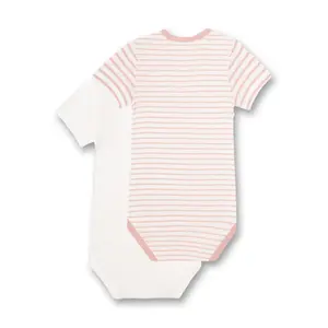 Baby girl striped bodysuit Sanetta image-1