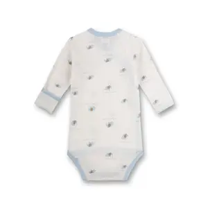 Baby long sleeve bodysuit Sanetta Wrapover image-1