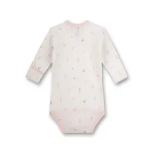 Baby girl bodysuit Sanetta Wrapover image-1