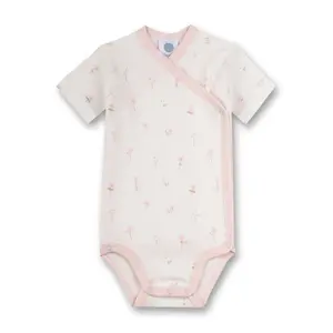 Baby girl bodysuit Sanetta Wrapover image-0