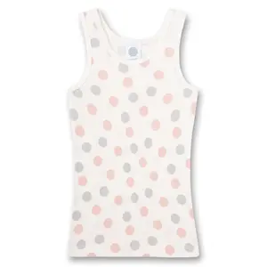 Baby girl tank top Sanetta Allover image-0