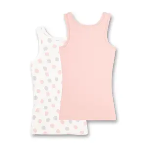 Baby girl tank tops Sanetta (x2) image-1