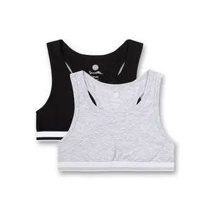 Girls' bras Sanetta (x2) image-0