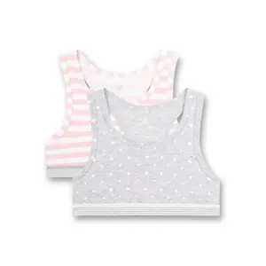 Girls' bras Sanetta (x2) image-0