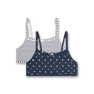 Girls' bras Sanetta (x2) image-0