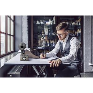 Gramophone table radio, dab+, fm aux, bluetooth, usb, touch screen, rechargeable Sangean CP-100D image-4