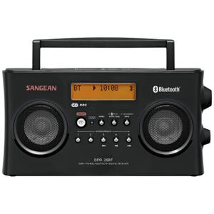 Portable radio dab+, fm aux, bluetooth, battery charger Sangean DPR-26 BT