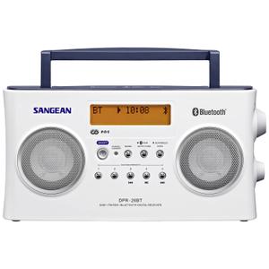 Portable radio dab+, fm aux, bluetooth, battery charger Sangean DPR-26 BT
