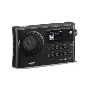 Radio portable internet,DAB+, FM, internet Radio internet Chargeur de batterie Sangean WFR-27 C image-0