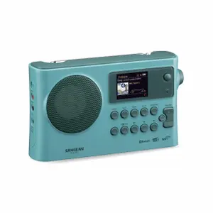 Desktop internet radio, dab+, fm wi-fi, bluetooth, aux battery charger, spotify Sangean WFR-28BT image-2