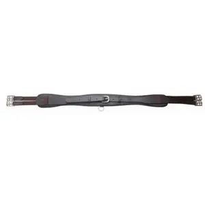Adjustable leather horse girth T de T image-0