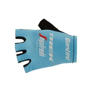 Guantes cortos de verano para mujer Santini Trek Segafredo 2023 image-0