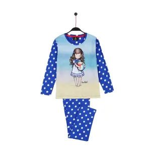 Girls' long-sleeve pyjamas Santoro London Beachball image-0