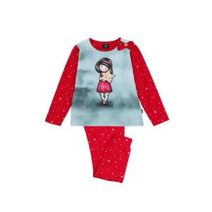 Girls' long-sleeve pyjamas Santoro London My Star image-0