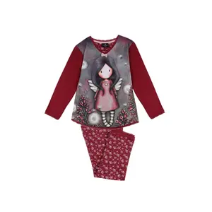 Girls' long-sleeve pyjamas Santoro London Little Wings image-0