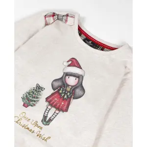 Girls' long-sleeve pyjamas Santoro London Chritsmas Wish image-2