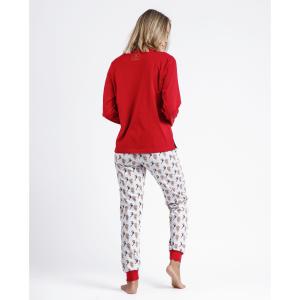 Schlafanzug im Lebkuchen-Look mit langen Ärmeln für Damen Santoro London image-1