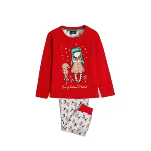 Girls' long-sleeve pyjamas Santoro London Gingerbread Friend image-0