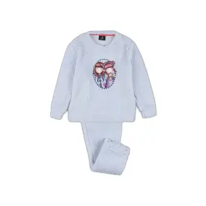 Mädchen Langarm-Schafsleder-Pyjama Santoro London The Duet