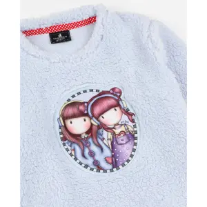 Mädchen Langarm-Schafsleder-Pyjama Santoro London The Duet image-2