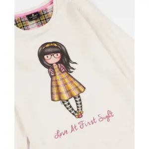 Long-sleeved plush pyjamas for girls Santoro London Love at First Sight image-2