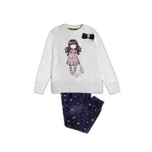 Girls' long-sleeve pyjamas Santoro London Catch a Falling Star image-0