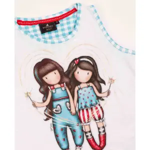Sleeveless girls' pyjama Santoro London Fireworks image-2