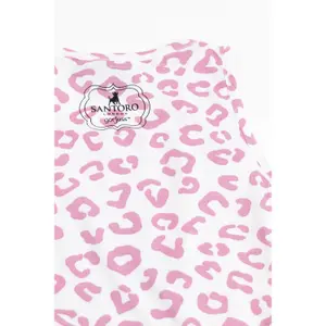 Girl's sleeveless t-shirt dress Santoro London Purrrfect Love image-3