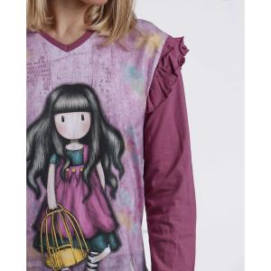 Damen Nachthemd mit langen Ärmeln Santoro London Flying The Nest image-3