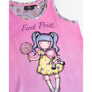 Girl's sleeveless t-shirt dress Santoro London First Prize image-2