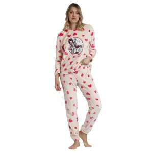 Women's warm long sleeve pyjamas Santoro London Carousel
