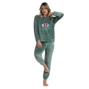 Women's warm long sleeve pyjamas Santoro London Be Kind To The Planet