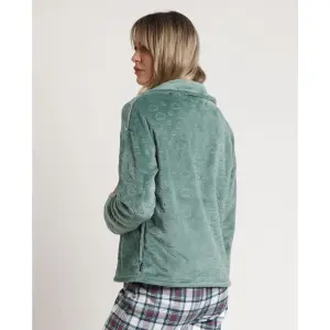 Warm long-sleeve robe for women Santoro London Be Kind To The Planet image-2