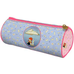 Round pencil case for children Santoro image-0
