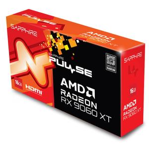 Carte graphique Sapphire Pulse Radeon RX 9060 XT Gaming OC 16GB image-2