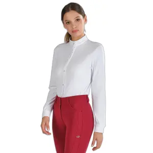 Camisa de manga larga mujer Sarm Hippique Akira image-0