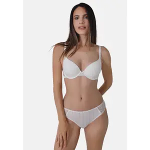 Viscose Bra Women Sassa Natural Stripe image-1