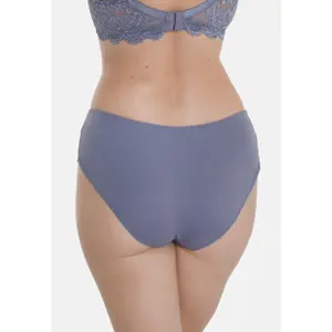 Women's mid-rise panties Sassa Classic Lace image-1