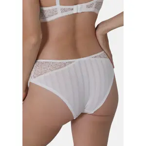 Women's mid-rise panties Sassa Natural Stripe image-1