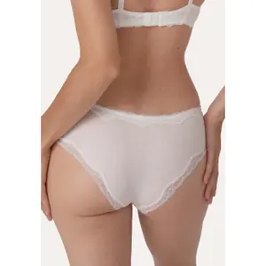 Women's mid-rise panties Sassa Bamboo Jacquard image-1