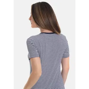Women’s Striped Night T-shirt Sassa Casual Comfort image-2