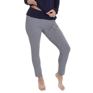 Gestreifte Pyjamahose Damen Sassa Casual Comfort image-0