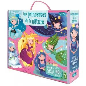 Puzzle Sassi Princesses De La Nature (x60) image-0