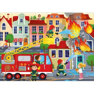 Puzzle Sassi Les Pompiers image-0